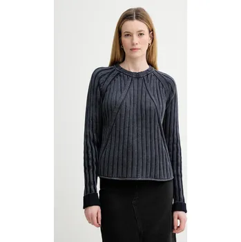 Dámský svetr Bavlněný svetr G-Star Washed loose dámský, modrá barva, D27725-D630 D27725.D630 57X, vel. XL