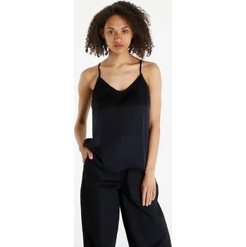 Top Urban Classics Ladies Viscose Satin Slip Top Black M