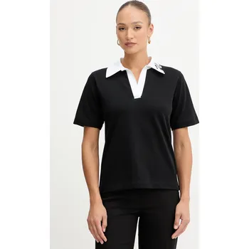 Pánské tričko Bavlněné tričko Karl Lagerfeld KARL SIGNATURE A3W17113 černá 99X, vel. S