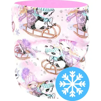 Nákrčník V-Mart, Zateplený nákrčník Pandy na sáňkách