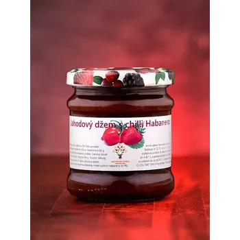 Výchozí - Jahodový extra džem s Habanero - 200 g