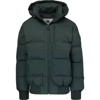 PitBull West Coast - pánská zimní bunda PATTON tmavě zelená velikost: 3XL