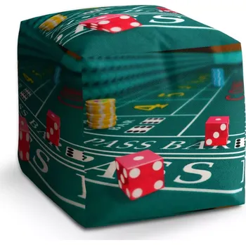 Taburet Sablio Taburet Cube Kostky: 40x40x40 cm