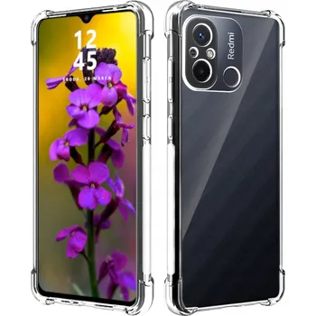 Pouzdro na mobilní telefon Zadní Kryt RCBR pro Xiaomi Redmi 12C ANTISHOCK CASE bezbarvý