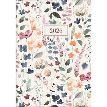 Diář rido/idé 7028507026 | Buchkalender Young Line 2026 "Watercolor" | A5, Papier (DE)