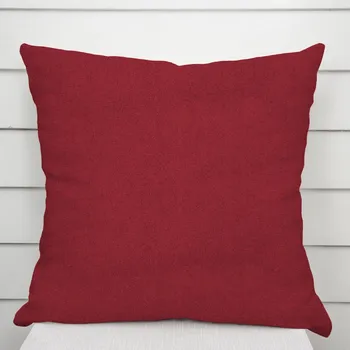 Povlak na dekorativní polštářek Povlak na polštář/imitace broušené kůže Alcantara ALC-018 Vínově červený 40 x 60 cm