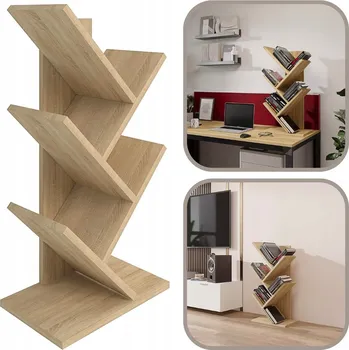 regál NASTAVITELNÝ SYSTÉM POLIC - ORGANIZÉR POLICE REGÁL NA KNIHY - KANCELÁŘ OBÝVACÍ POKOJ