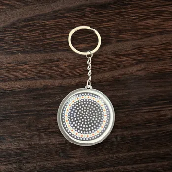 Přívěsek Na Klíče na klíče, vzor 160, keramika Bolesławiec 41/