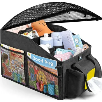 Organizér do auta SKLÁDACÍ ORGANIZÉR DO AUTA, BOX DO KUFRU, TAŠKA DO AUTA