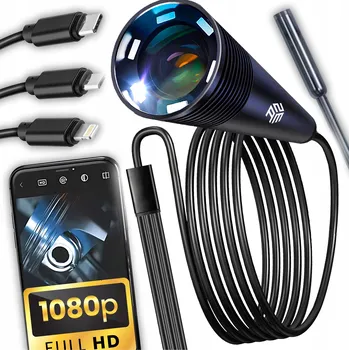 INSPEKČNÍ KAMERA DO TELEFONU ENDOSKOP 3M FULL HD VODĚODOLNÁ