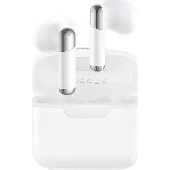 Sluchátka Bluetooth sluchátka REMAX TWS W37 BÍLÁ s ENC a Bluetooth 5.4