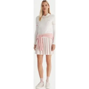 Dámská sukně Guess Plisovaná sukně V5GD00 Z3D60 Bílá Regular Fit M