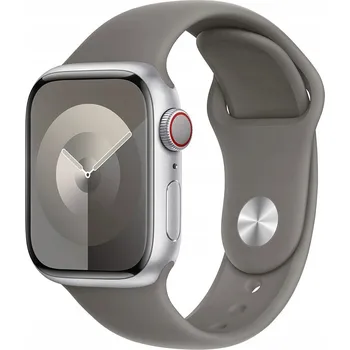 Řemínek na hodinky SILIKONOVÝ ŘEMÍNEK ŠEDÝ PRO APPLE WATCH 38/40/41/42 MM S10 POHODLNÝ ODOLNÝ