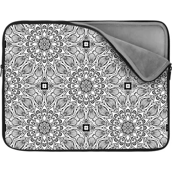 pouzdro na notebook Sablio Obal na notebook Bílé mehendi - 15,6"