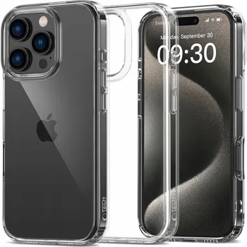 Pouzdro na mobilní telefon Zadní Kryt Tech-protect pro Apple iPhone 16 Pro bezbarvý