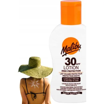 Přípravek na opalování BALZÁM NA OPALOVÁNÍ MALIBU 100ML SPF 30 LOTION, OPALOVÁNÍ NA SLUNCI, KRÁSA