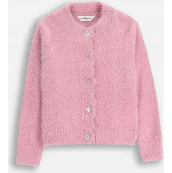 Dámský svetr Dívčí propínací svetr Pudrová Růžová Kardigan velikost 122 Coccodrillo ZC5