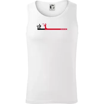 Práce - deadline (Hana-creative) - Tílko pánské Core - 2XL ( Bílá )