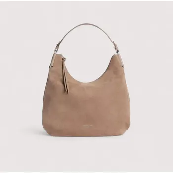 COCCINELLE REBEKKA MEDIUM SUEDE SEMIŠOVÁ KABELKA WARM TA/WARM TA AW25