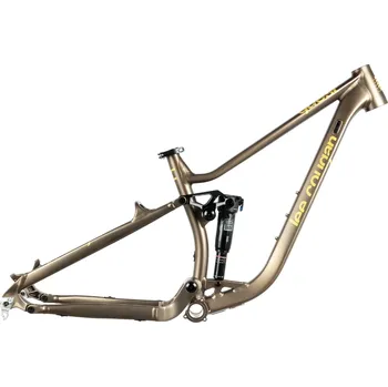 Jízdní kolo Celoodpružené MTB 29" Lee Cougan Quest SHIMANO Deore Di2 M6250 1x12, velikost L – 19" (48 cm), hnědozlatá matná