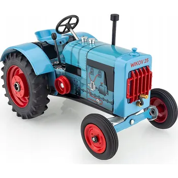 autíčko WIKOV 25 kovový model hračka s traktorem v měřítku 1:25