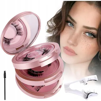 Péče o řasy a obočí Magnetické řasy 8 párů opakovaně použitelných s aplikátorem 3D