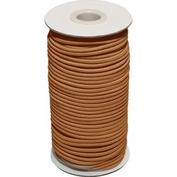 Kulatá pruženka Ø3 mm BREX, barva Hnědá sv. (508)