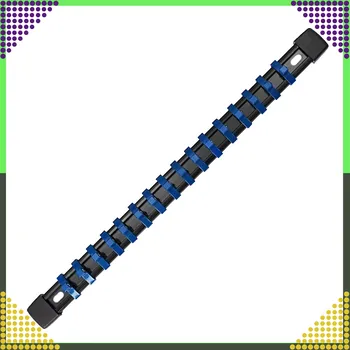 Gola hlavice Organizér na nástrčné hlavice 1/4, lišta s klipy, 16 pozic