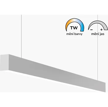 Plnospektrální LED svítidlo LikeSun N-S 1432 mm - slabší 25W, Večerní a noční, Jen zapnout a vypnout
