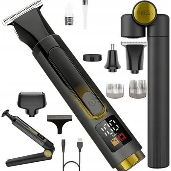 Holicí strojek 4V1 Holicí Strojek Elektrický holicí strojek na záda a tělo Zastřihovač nabíjení