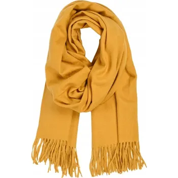 Šála Agrafka šála žlutá 200 cm - žena
