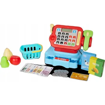 Hra na obchod Pokladna na hraní se zvukem 23 dílů hračka obchod