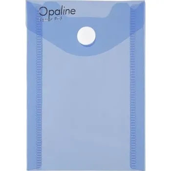 Zakládací pouzdro s drukem na výšku - A7, modrá , 5 ks