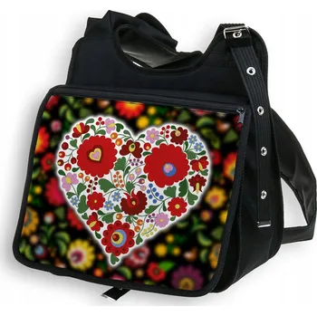 VELKÁ TAŠKA S KLOPOU A4 MX 2 SRDCE LOVICKÉ ŠKOLA