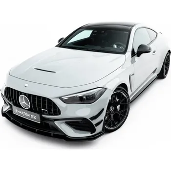 Nárazník Street pro spoiler pod nárazník lipa Mercedes-AMG CLE 53 Aero C236 černo červený