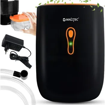 Odvlhčovač vzduchu DryMini Tichý a energeticky úsporný odvlhčovač 300 ml/den pro místnosti do 25 m², černý