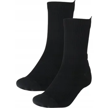 Dámské ponožky 4F Unisex kotníkové běžecké Ponožky - černé 43-46