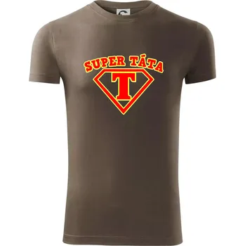 Super táta - barevné - Viper FIT - Pánské zůžené tričko - XL ( Army )