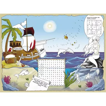 prostírání MANK Papírové prostírání Ostrov pokladů, 600 ks