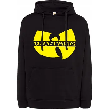 Pánská mikina Pánská mikina s kapucí RAP HIP HOP WU-TANG CLAN OLD SCHOOL STREETWEAR XS