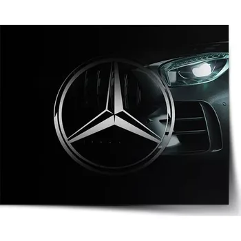 Plakát Sablio Plakát Logo 3 Maska - 90x60 cm