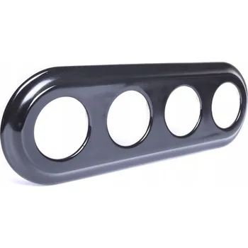 Čtyřrámový Rámeček JLM Lighting černý