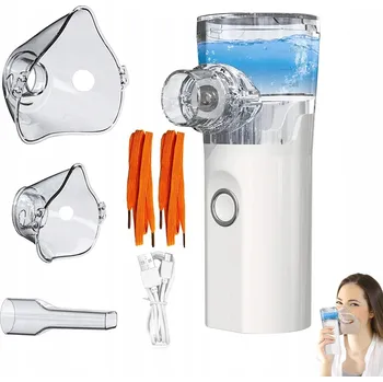 IP kamera Nebulizator Bezdrátový 5μm Inhalátor Rychlá Terapie USB Typ C
