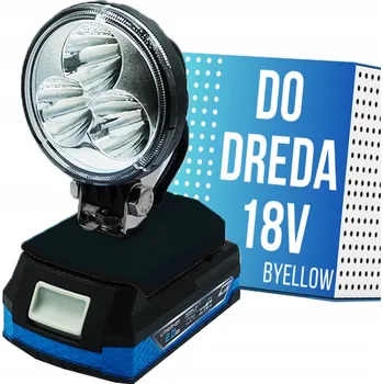 Svítilna PRACOVNÍ LAMPA DEDRA SAS+ svítilna LED 18V