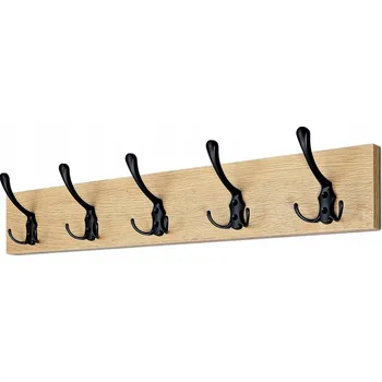 Věšák Šatní ramínko dřevěný Furniteco dub kamenný