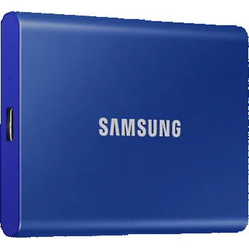 Externí pevný disk SAMSUNG Portable SSD T7 1TB / USB 3.2 Gen 2 / USB-C / Externí / Modrá