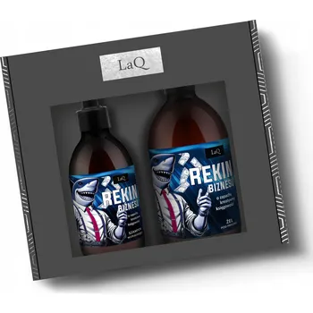 Sprchový gel Dárek pro muže, pánský sprchový gel, šampon na vlasy ŽRALOK LaQ