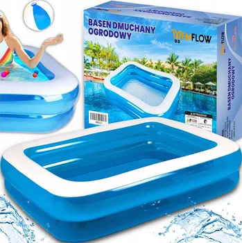 Bazén Nafukovací bazén AQUARIA pro děti i dospělé 780 l, snadné nafouknutí, odolný materiál