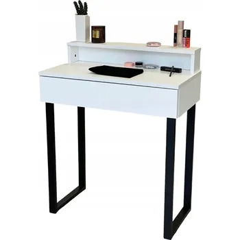 Toaletní stolek Toaletní Stolek Meblano bílý matný 75 x 80 x 40 cm