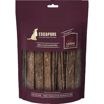 Pamlsek pro psa Masové proužky z jehněčího masa, přírodní pamlsky pro psy Escapure 150 g